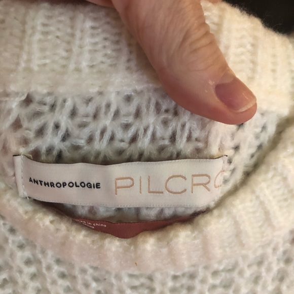 Pilcro brand from Anthropologie woven sweater. Size S worn once! - Picture 4 of 14